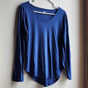 Old Navy Royal Blue Scoop Neck Jersey Size Small